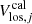 $ V_{\mathrm{los},j}^{\mathrm{cal}} $