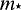$m_{^{\star}}$