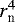 $r_{\textrm{n}}^{\textrm{4}}$