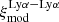 $ \xi_{\mathrm{mod}}^\mathrm{Ly\alpha{-}Ly\alpha} $
