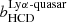 $ b_{\mathrm{HCD}}^{\mathrm{Ly\alpha}\text{-quasar}} $