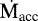 ${\skew4\dot{\hbox{M}}}_{\hbox{\scriptsize acc}}$