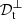 $ \mathcal{D}_\mathrm{t}^\perp $