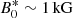 $ B_0^* \sim 1\,{\rm kG} $