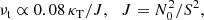 $$ \begin{aligned} \nu _\mathrm{ t} \propto 0.08 \, \kappa _{\rm T}/J, \ \, \ J = N_0^2/S^2, \end{aligned} $$