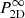 $ P_{\mathrm{2D}}^{\infty} $