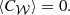 $$ \begin{aligned} \langle C_{\mathcal{W} } \rangle =0. \end{aligned} $$