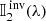 $ {\mathbb{I}}^{\text{ inv}}_{2}(\lambda) $