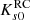 $ K_{s0}^{\mathrm{RC}} $