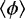 $\left<\phi\right>$