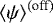 $\left<\psi\right>^{(\textrm{off})}$