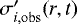 $\sigma&#x0027;_{i,\rm{obs}}(r,t)$