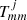 $ T_{m m}^{j} $