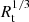$ R_{\rm{t}}^{1/3} $