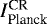 $I_{\textrm{Planck}}^{\textrm{CR}}$