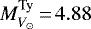 $M_{V_{\odot}}^{\textrm{Ty}}\,{=}\,4.88$