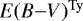 $E(B{-}V)^{\textrm{Ty}}$