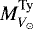 $M_{V_{\odot}}^{\textrm{Ty}}$