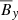 $ {{\overline{B}}_{\textit{y}}} $