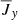 $ {{\overline{J}}_{\textit{y}}} $