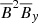 $ {{\overline{B}}^2}{{\overline{B}}_{\textit{y}}} $