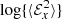 $ \log\{ \langle{\mathcal{E}}_x^2\rangle \} $