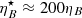 $ \eta_B^\star \approx 200\eta_B $