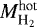 $M_{\textrm{H}_2}^{\textrm{hot}}$