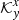 $ \mathcal{K}^x_y $