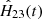 $ \hat{H}_{23}(t) $