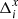 $ \Delta^{x}_{i} $