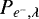 $P_{e^-,\lambda}$