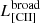 $ L_{\mathrm{[CII]}}^{\mathrm{broad}} $