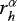 $r_h^{\alpha}$