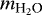 $m_{\textrm{H}_2\textrm{O}}$