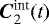 $\vec{C}_2^{\textrm{int}}(t)$