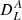 $ D^{A}_{L} $