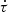 $ \dot{\tau} $