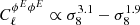 $ C^{\phi^{E}\phi^{E}}_{\ell}\propto \sigma_{8}^{3.1}-\sigma_{8}^{1.9} $