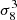 $ \sigma_{8}^{3} $