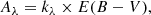 $$ \begin{aligned} A_{\lambda } = k_{\lambda } \times E(B-V) , \end{aligned} $$