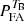 $ P_{\rm FA}^{T_{\mathrm{B}}} $