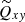 $ {\widetilde Q}_{xy} $