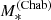 $ M_*^{{\rm (Chab)}} $