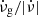 $ \dot{\nu}_{\mathrm{g}}/|\dot{\nu}| $