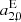$ a_{2,0}^{\mathrm{E}} $