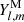 $ Y_{l,m}^{\mathrm{M}} $