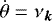 $\dot \theta = \nu_{\bm k}$