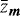 ${\bar{z}}_{\bm m}$