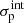 $ \sigma^\mathrm{int}_{\rm p} $